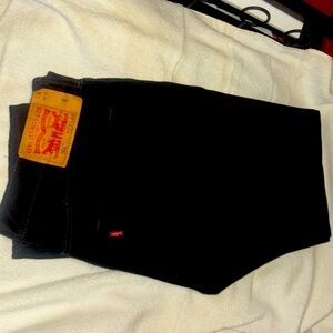 Black levy’s men jeans, never used.